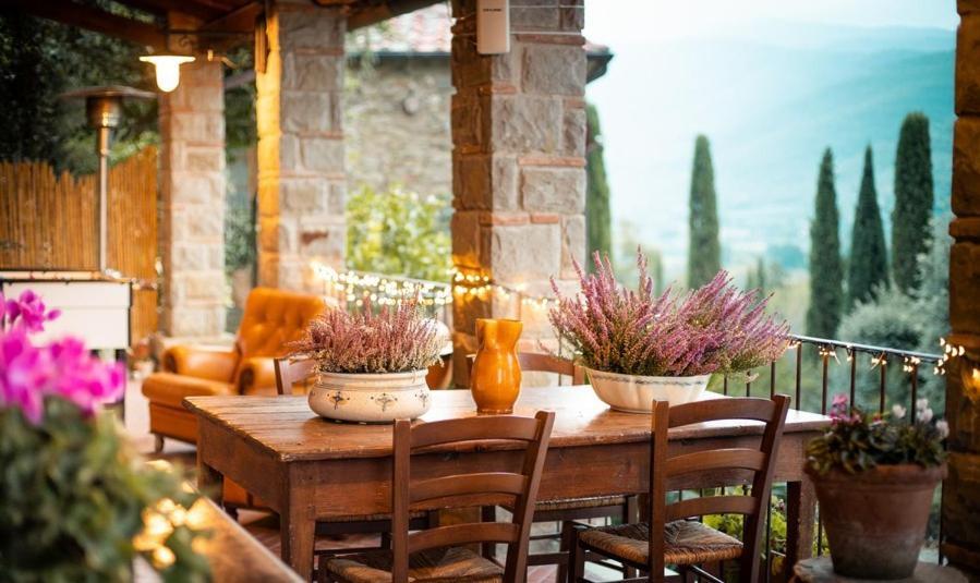 Villa Borgo Dolci Colline Castiglion Fiorentino Exterior foto