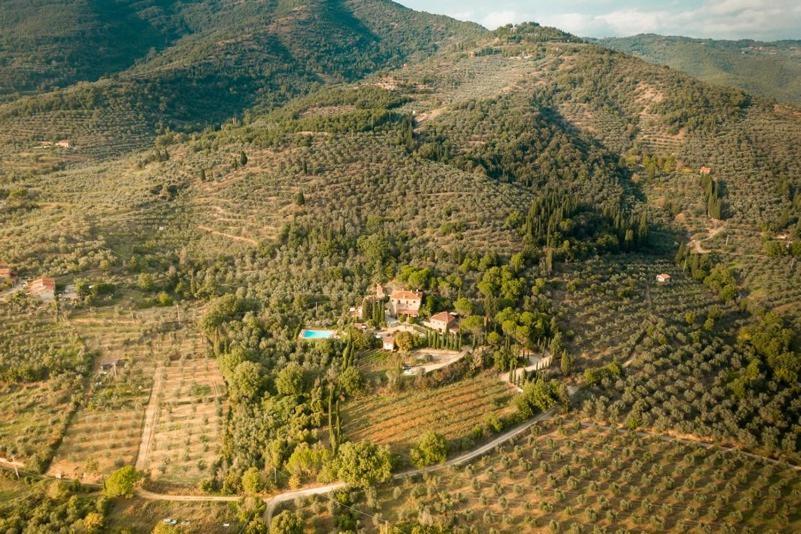 Villa Borgo Dolci Colline Castiglion Fiorentino Exterior foto