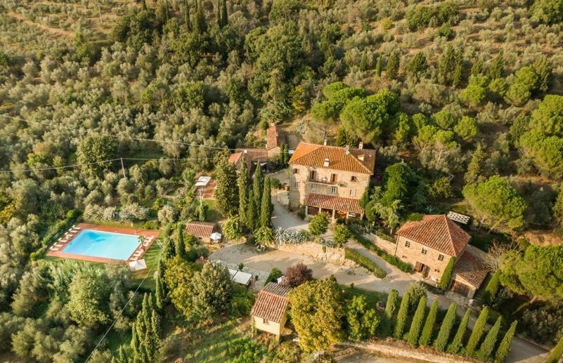 Villa Borgo Dolci Colline Castiglion Fiorentino Exterior foto